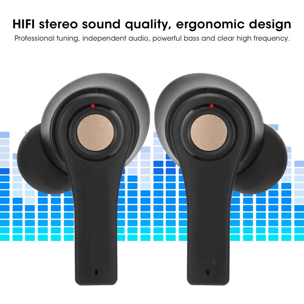 Ts100 For   5.3 Wireless Headset Sweatproof HIFI Stereo Sport Earphone with Microphone