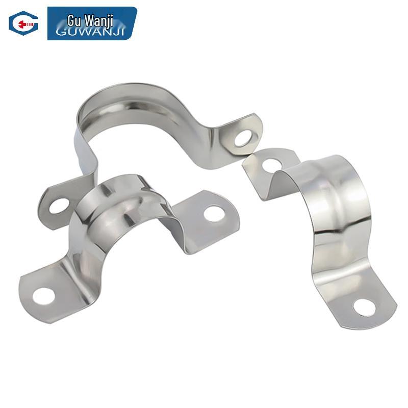 GUWANJI 304 Stainless Steel U-Shaped Pipe Clamp