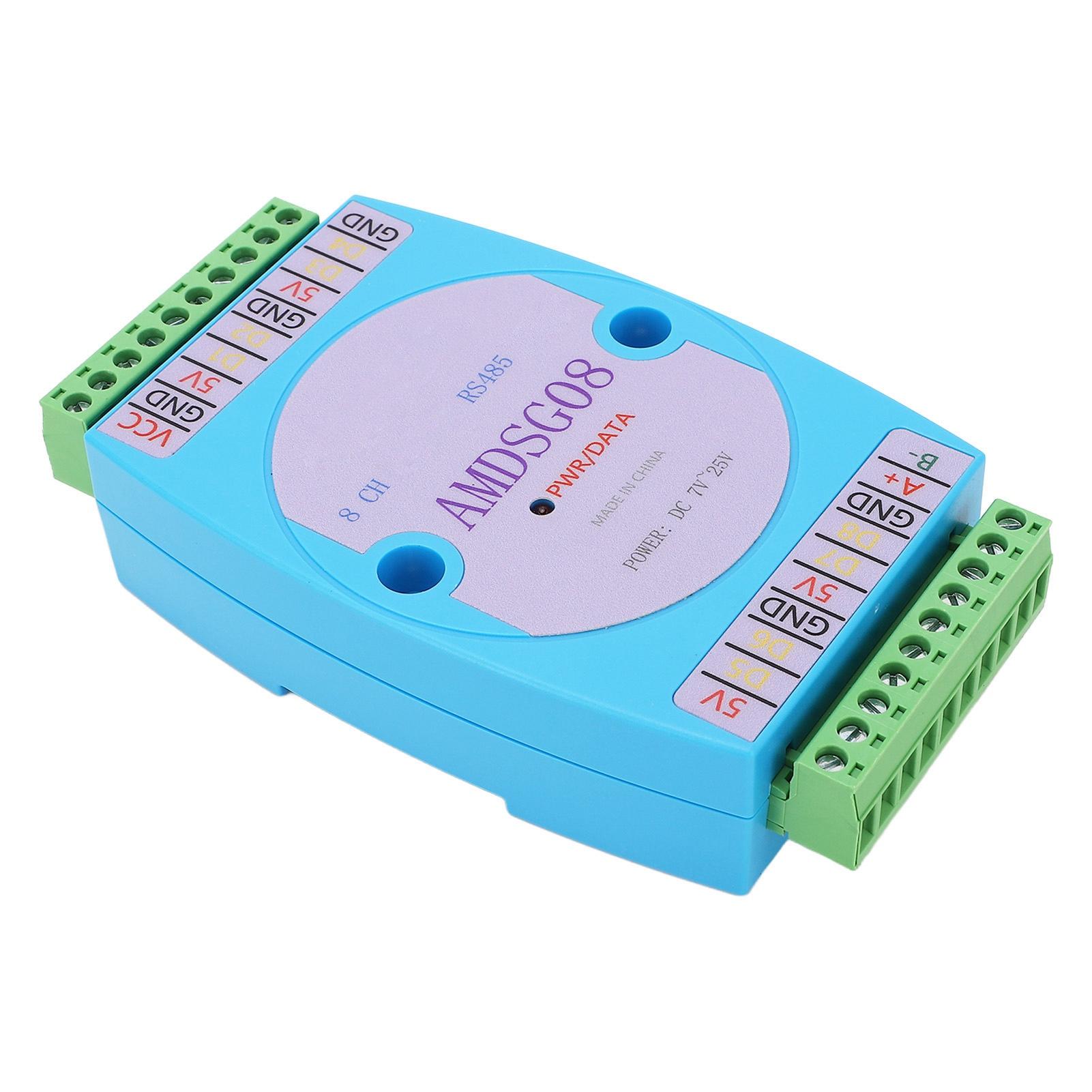 

Модуль збору даних про температуру 8 каналів, реєстратор збору даних RS485 DC725 В для вимірювання