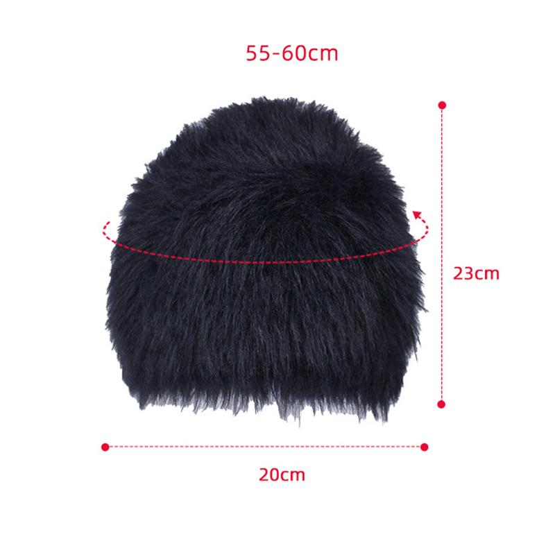 Autumn Winter Velvet Hat Women's Outdoor Coldproof Warm Ear Protection Cap Knitted Hat
