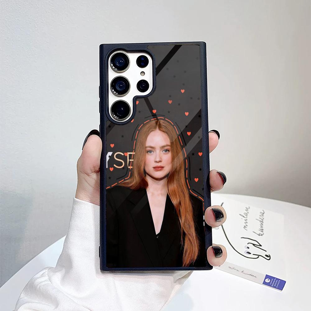 

1 шт. Чехол для телефона с изображением актрисы S-sadie S-sink для Samsung Galaxy S26 S25 S24 S23 S22 S21 S20 FE Edge Pro Plus Ultra, PC+TPU Galaxy S22 5G
