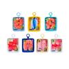 Salmon Seafood Platter Pendant Fish Fillets Mini Hanging Doll Bag  Aquarium Gift