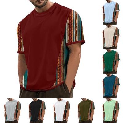 Men's T-shirts Graphic Printing Street Casual Short Sleeve Printed Clothing