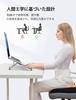 Foldable Multifunctional Laptop Stand for and Compact and Adjustable Tablet Aluminum Alloy with MagSafe Compatible Smartphone Holder and Storage Pouch