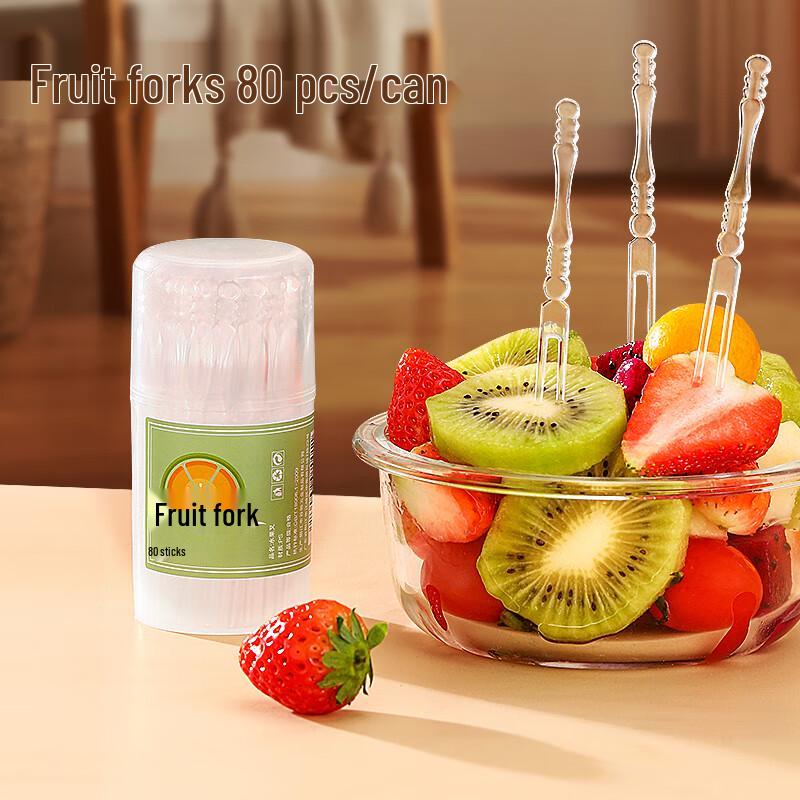 Zhaoran Disposable Transparent Fruit Picks