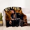 Manta de Rendimiento de Elvis Presley Suave Cálida Acogedora Perfecta para Sala de Estar Cama Ropa de Cama para Todas las Ocasiones Estilo Moderno