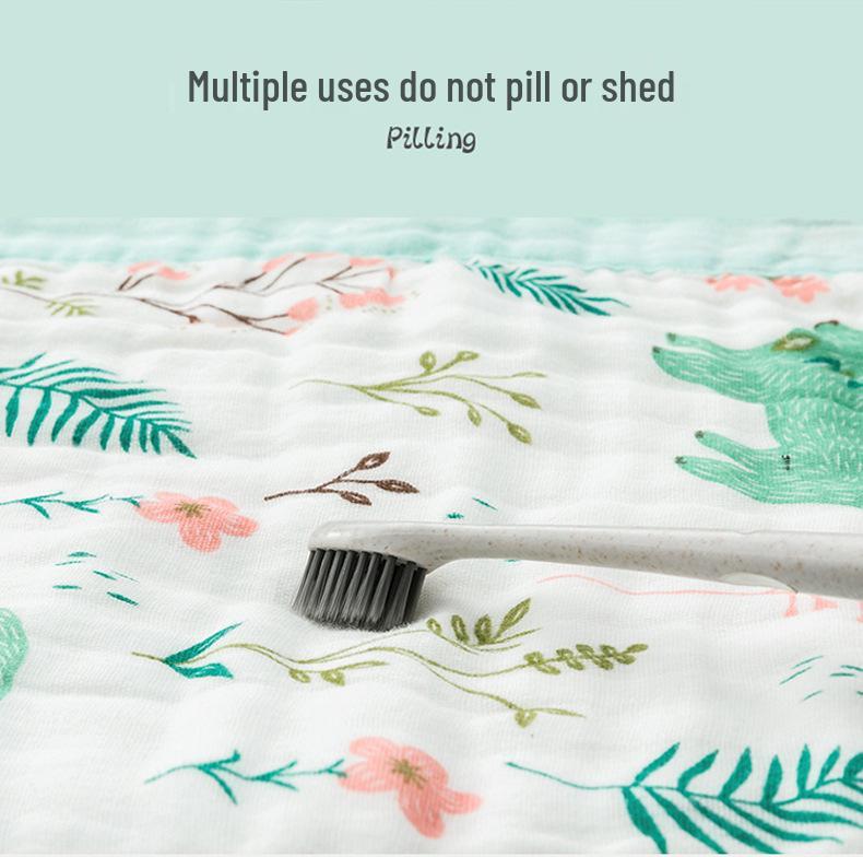 Soft Cartoon Baby Bath Towel: Pure Cotton, Skin-Friendly, All-Season, Universal Fit
