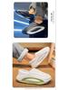 Men's Winter Waterproof Non-Slip Plush Slippers: Thick, Warm, Height-Boosting Comfort