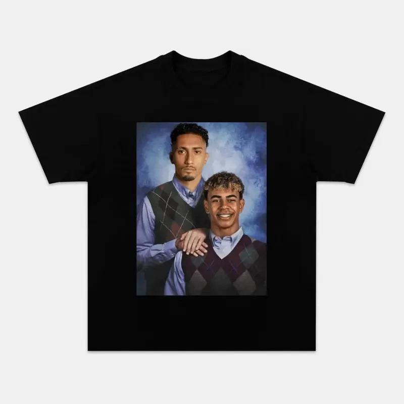 COMBATWEAR Funny STEP BROTHERS YAMAL & RAPHINHA T-Shirt, Graphic Tee T-Shirt XL