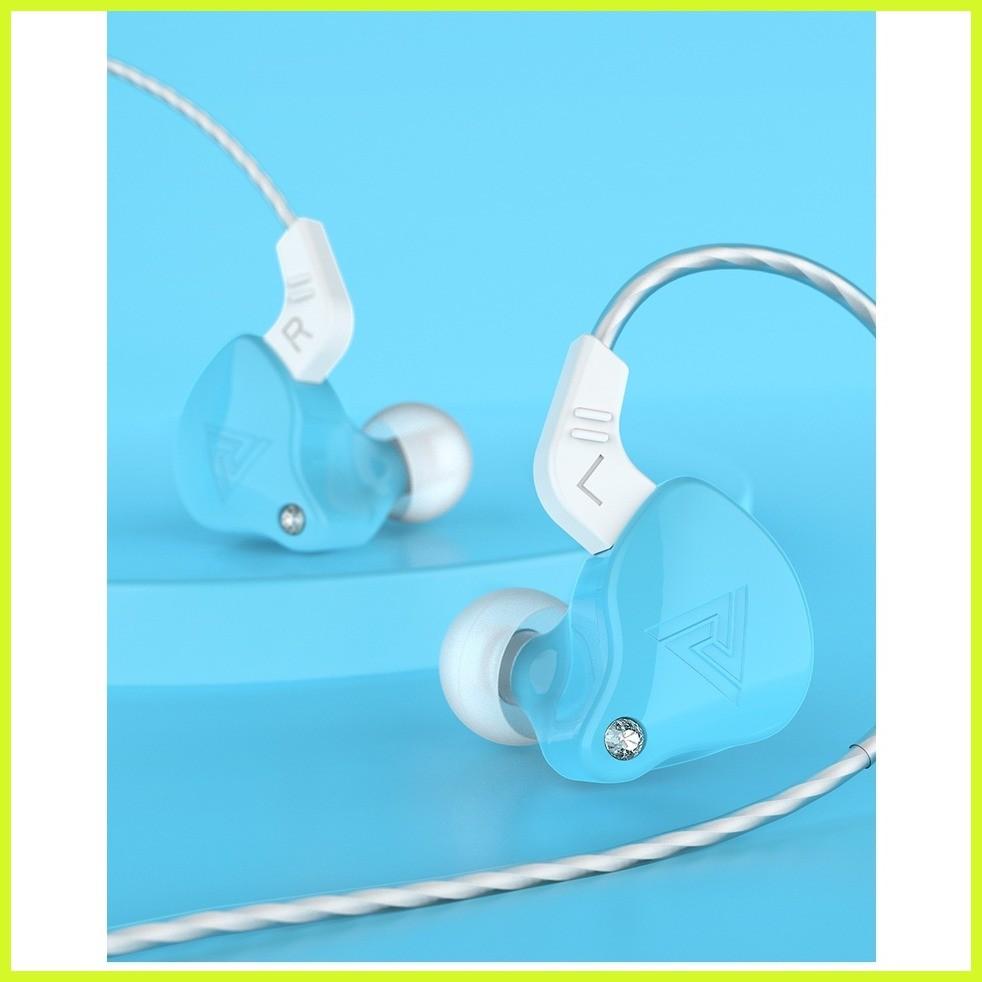 QKZ AK6-X Earphones Copper Driver HiFi Sport In-Ear Headphones for Running Sports with Microphone Headset Wired 2