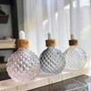 100ML Large Capacity Glass Essential Oil Dropper Bottle with Bamboo Lid