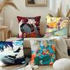 Anime M-Mononoke Poszewka na Poduszkę Sofa Dekoracyjna Dom Dwustronny Nadruk Krótki Plusz Poszewka na Poduszkę Prezent Świąteczny