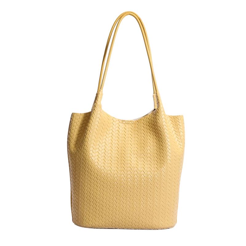 Women's 2026 Fashion Woven Tote Bag - Versatile, High-End, Large Capacity Shoulder Handbag