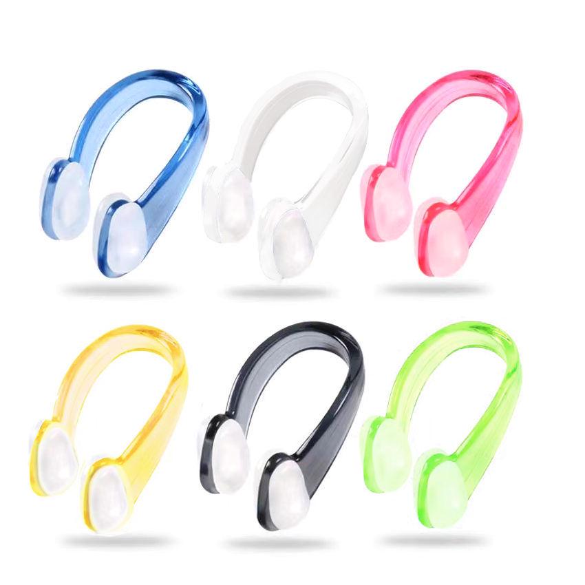 Waterproof Silicone Nose Clip for Swimming - Anti-Choke Design for Adults & Kids