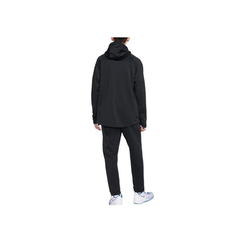 Nike Therma Fleece Hoodie Pullover Men Tops Black CV4680-010