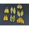 87Cts.Natural Bumble Bee Jasper Matched Pair Fancy Loose Gemstone 7Pair Lot C-2225