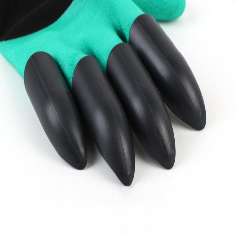 1 Pair Gardening Gloves with Claws, Quick Digging, Puncture Resistant, Universal Size