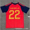 Spain National Team Home Soccer Jersey 2026 Custom Name 19 Yamal Short Sleeve Cycling Men Women