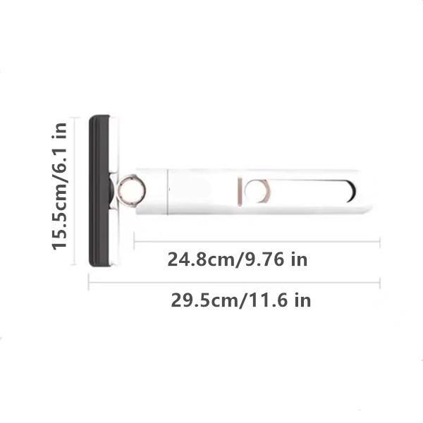 Mini fregona portátil autoexprimible, cepillo de limpieza de mano, fregona exprimible de esponja para cocina, baño, vajilla, escritorio, coche, vidrio