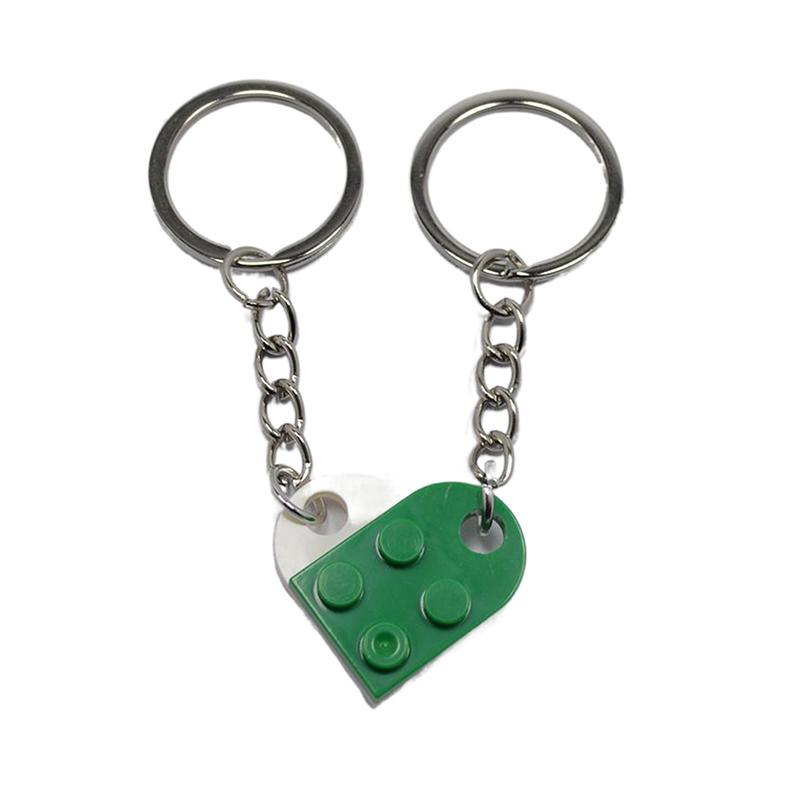 Милые брелки для ключей в форме сердца любви для пар — фото 7