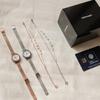 Ensemble Montre Métal Pierre de Diamant Volkswagen + Bracelet