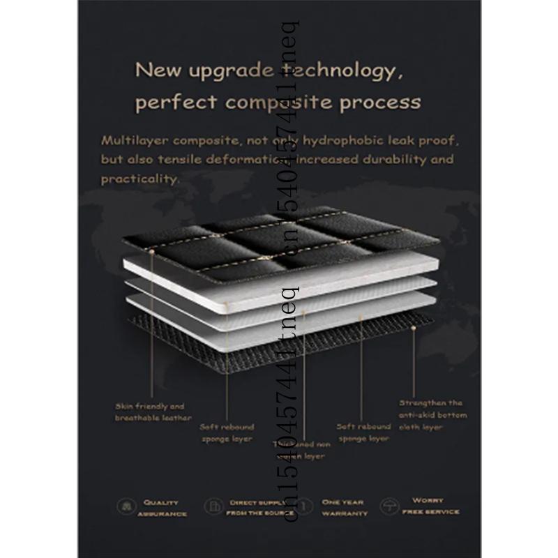 1pc Car PU Leather Trunk Mat Rear Liner Cargo For Toyota Avalon XX50 2018-Present Waterproof Carpet Tray Protector Accessoryy