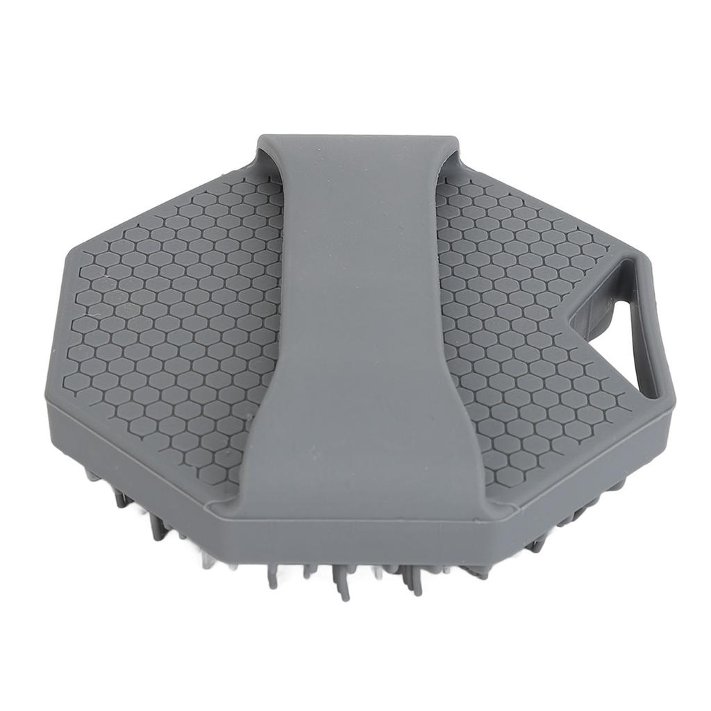 Silikon Duschschrubber Multifunktionale Polygonale Handheld Körperbürste zur Hautreinigung