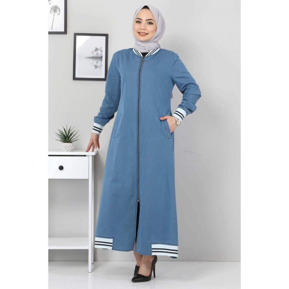 kaftan with front zipper