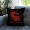 M-Mortal Kombat Kissenbezug Bequemer Wende-Kissenbezug Ideal für Auto Sofa Schlafzimmer & darüber hinaus