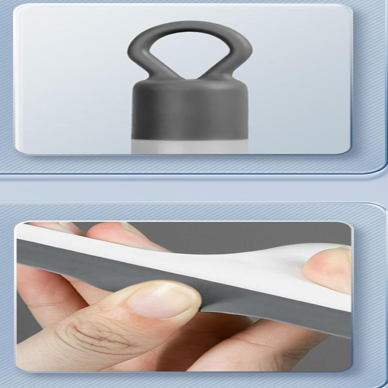 Silicone Shower Scraper Cleaner Bathrooms Multi-purpose Squeegee Glass Clean Floor Window Cleaning Tool Household Water Wiper