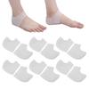 6 pares de almohadillas para el talón Protector de cojín cubierta protectora del talón con absorción de impactos con agujeros