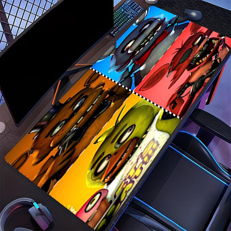 Ποντικοουαλί Five Nights at Freddy's, για Πληκτρολόγιο Pad Laptop PC Mat για Γραφείο Οικιακή Χρήση, Διακόσμηση Γραφείου, Τέλειο Δώρο Γενεθλίων για Παίκτες