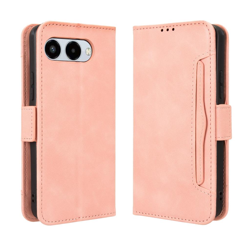 For T-Mobile T Phone 3/T-Mobile REVVL 8 Leather Case Phone Wallet Cover with Multiple Card Slots