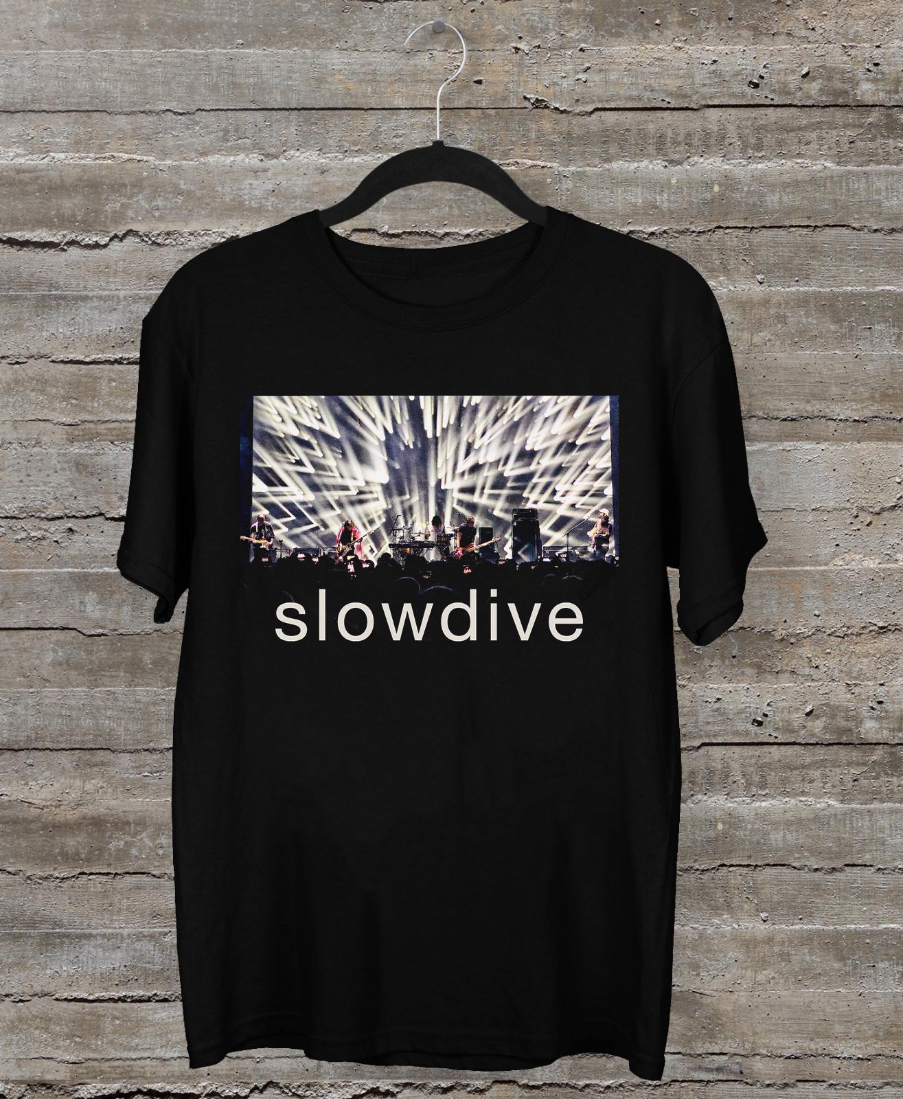NEW Slowdive Band 2025 Tour Gift For Fan Black All Size T-Shirt OB288 XXXL