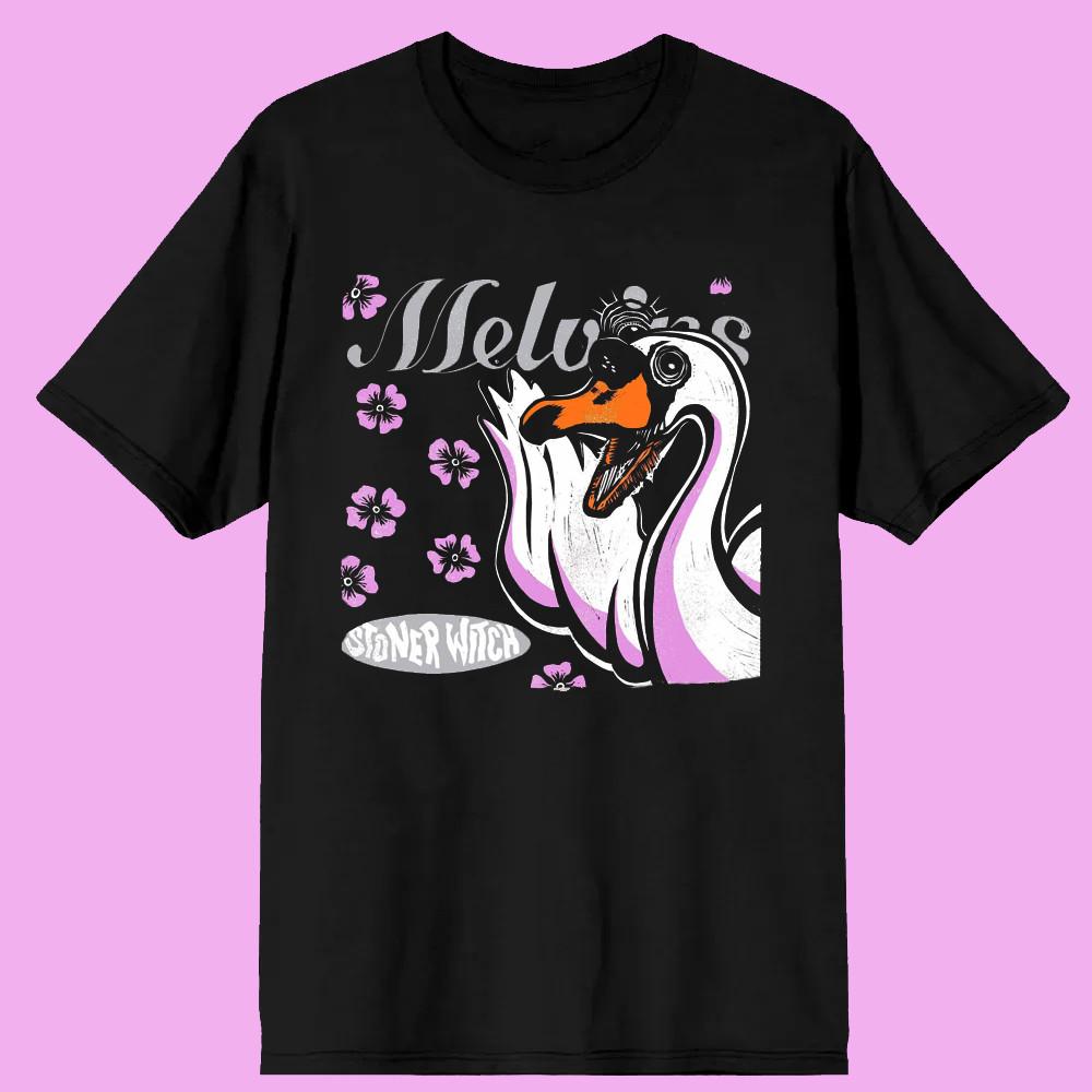 Vintage Melvins Stoner Witch Men S-4XL Black T-Shirt For Fan VA003 M