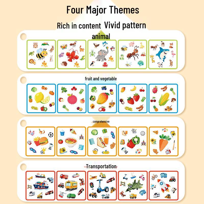 Animal Match Concentration Cards – Educational Board Game for Toddlers & Parents
