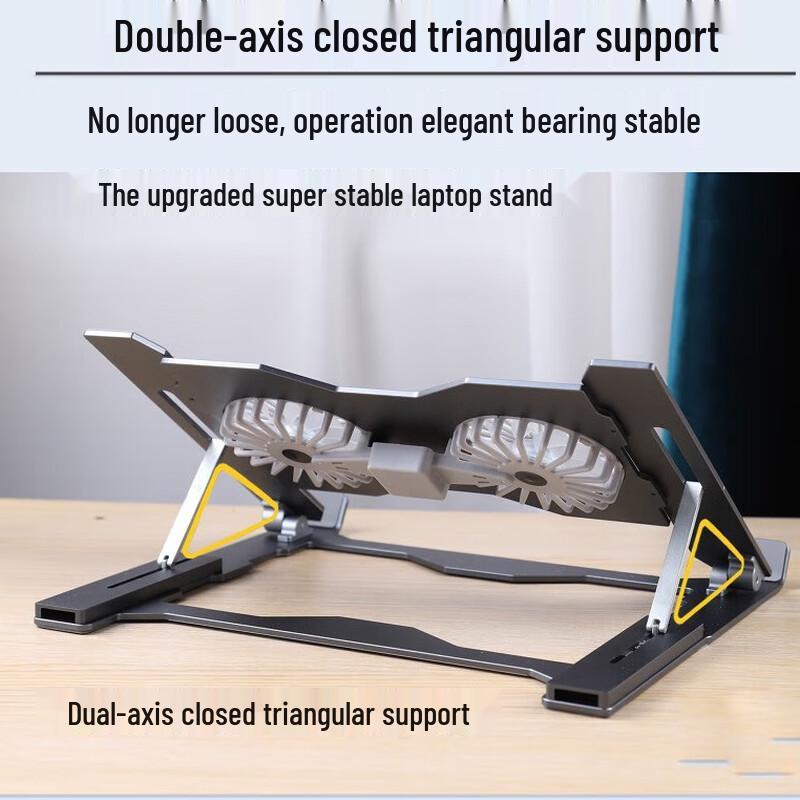 Oujiewang Dual-Fan Cooling Laptop Stand
