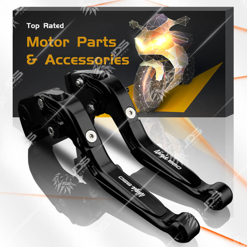 For Kawasaki Ninja 650 Ninja650R ER-6F 2017-Present Clutch Lever Brake Lever Set Folding Handle Levers Motorcycle