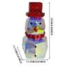 Light Up Christmas Snowman Snowman Figure Night Light Prism Effect Novelty Lighting Statue Indoor Desk Lamp For Study Room