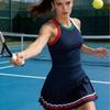 Yoga Clothes, Tennis Skirt, Sports Quick-Dry Skirt, Lined Fitness Skirt, Pickleball Skirt, One-Piece Cup Vest Set