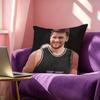 LLuka DDoncic  Pillow Case Square DoubleSided Sofa Cushion Cover Bedroom Bedside Pillow