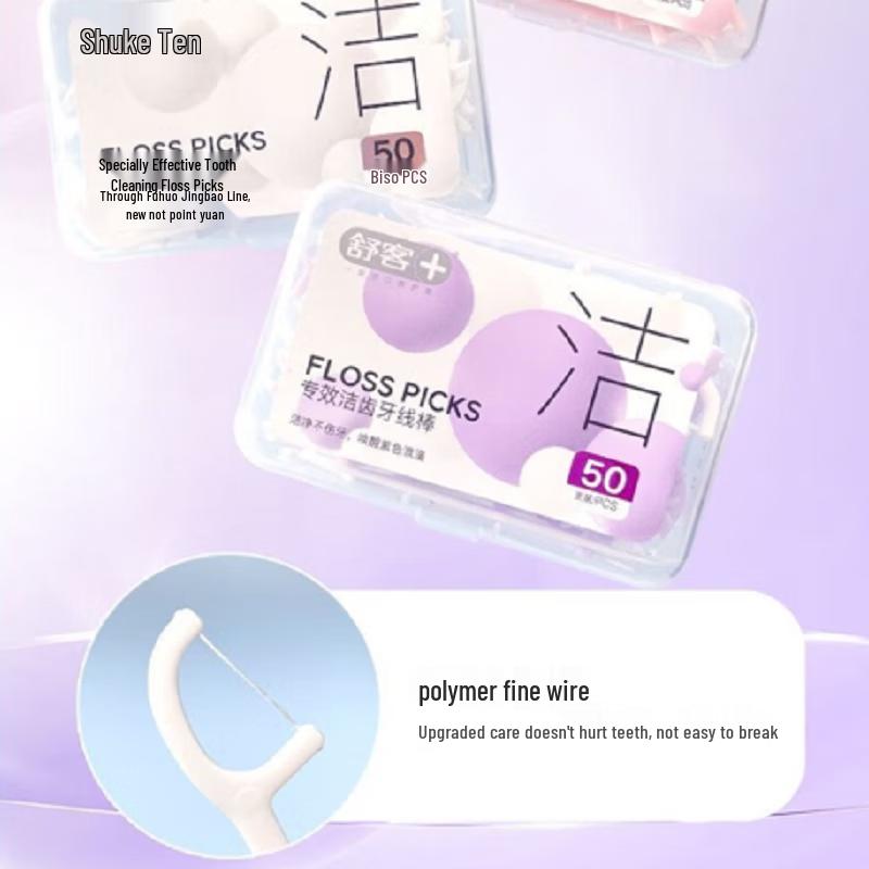 Shuke+ Professional Dental Floss Picks