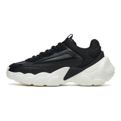Heritage Fht Confortável Respirável Cano Baixo Casual Sapatos de Pai Mulher tênis Preto F12W134144FBK