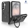 Samsung's New Model Is Suitable for S26 Rotating Bracket, Mobile Phone Case, Magnetic Suction S25 Ultra Anti-drop Three-in-one Protective Case.