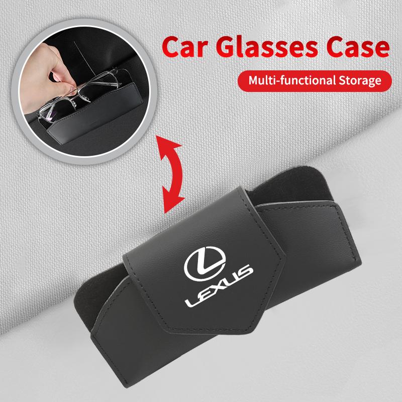 Auto Sonnenblende Aufbewahrungsbox Brillenetui Sonnenbrillenhalter Zubehör für Lexus UX250h RX450h CT200h RX400h NX300h RX350 RX300 GX