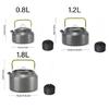 Outdoor Camping Kettle Aluminum  Alloys Teapot Outdoor Hiking Water Boilers Camp Teas Coffee Pots Portable Teapot