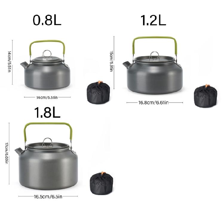 Outdoor Camping Kettle Aluminum  Alloys Teapot Outdoor Hiking Water Boilers Camp Teas Coffee Pots Portable Teapot