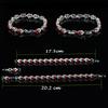 High-End Atmospheric Color Ribbon Diamond White Crystal Zircon Bracelet Women'S Hand Jewelry