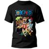 2026 New One Piece Anime Print Mens and Womens Summer Tshirt Casual Sporty Fitness Loose and Comfortable