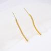 Fashion Trend Temperament Hemp Rope Cauliflower Chain Earline Women's Earrings